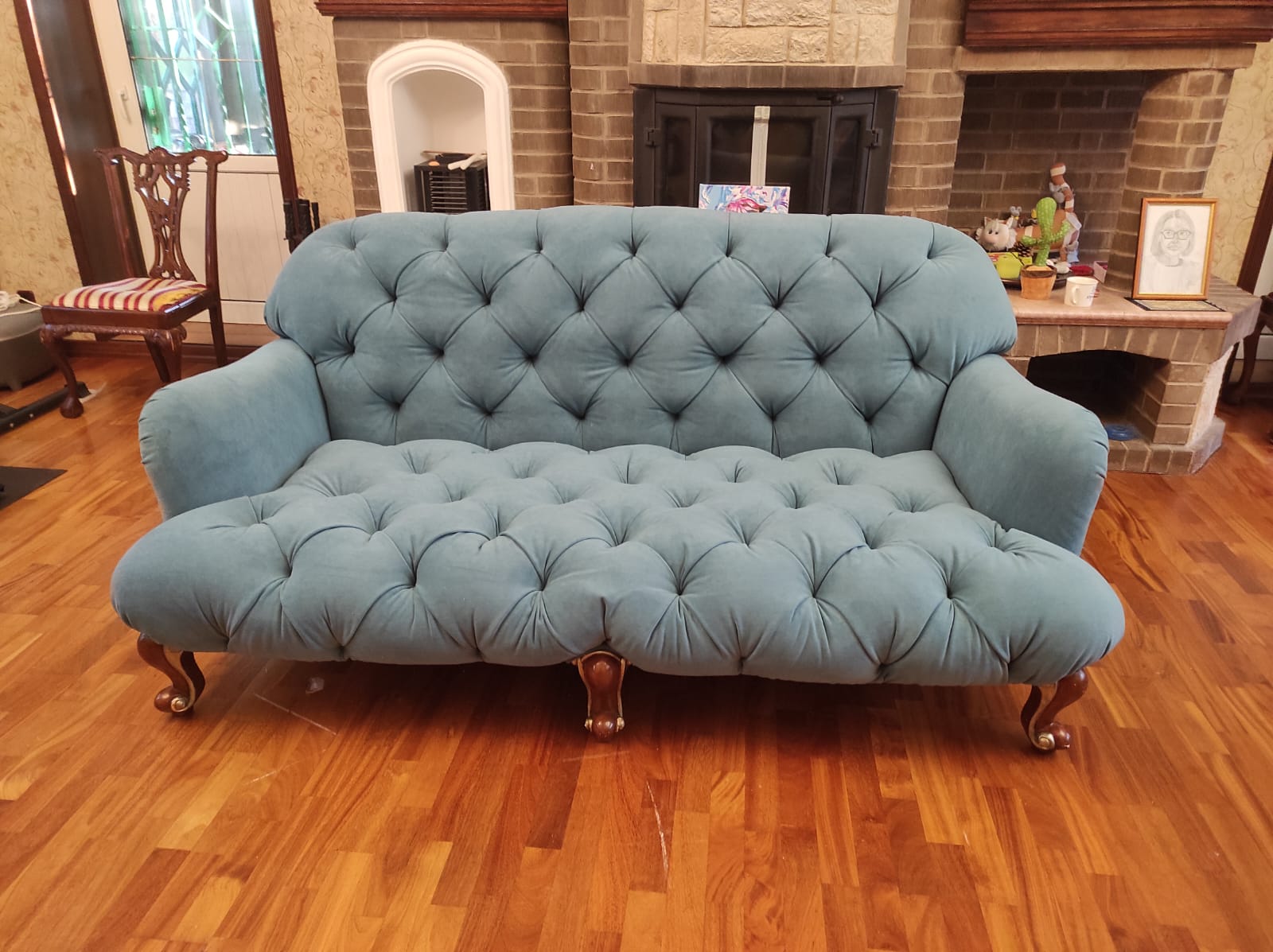 Перетяжка дивана. Стрешнево